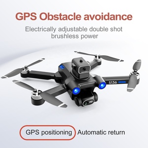 S136 Mini 5G GPS Drone With Dual 4K Camera Obstacle Avoidance Flow Positioning Folding <strong>Wifi</strong> Fpv Brushless Motor RC Drone <strong>Toy</strong> - Product Image 3