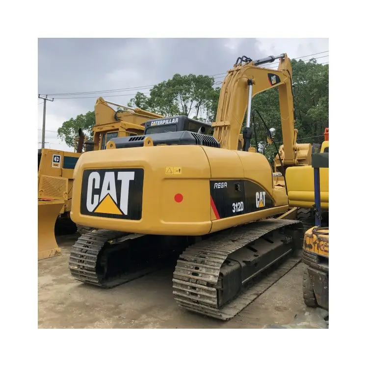 Usato Caterpillar construction machine CAT312D escavatore grader equipment engineering earthwork cost made in United States