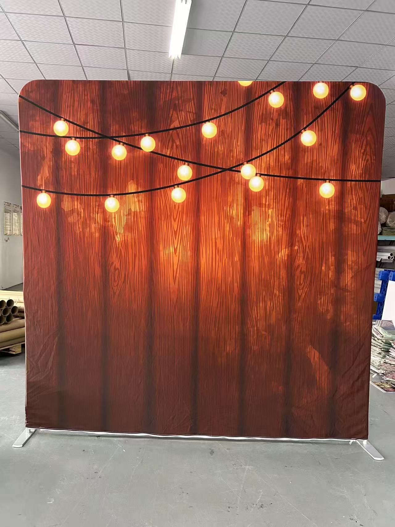 38-Single-sided print on canvas + stand + bag