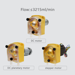 JIHPUMP 3ローター24VDCステッパーモーター腹筋ポンプ3Lコーヒーシロップ、牛乳自動販売機用の厚いシロップ用 - Product Image 6