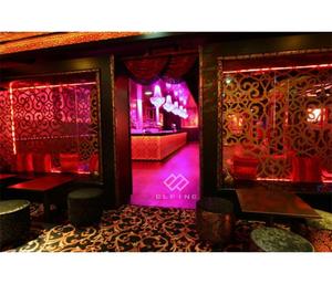Batı tarzı restoran bar tasarımları katı yüzey işıklı led çubuk sayacı - Product Image 3