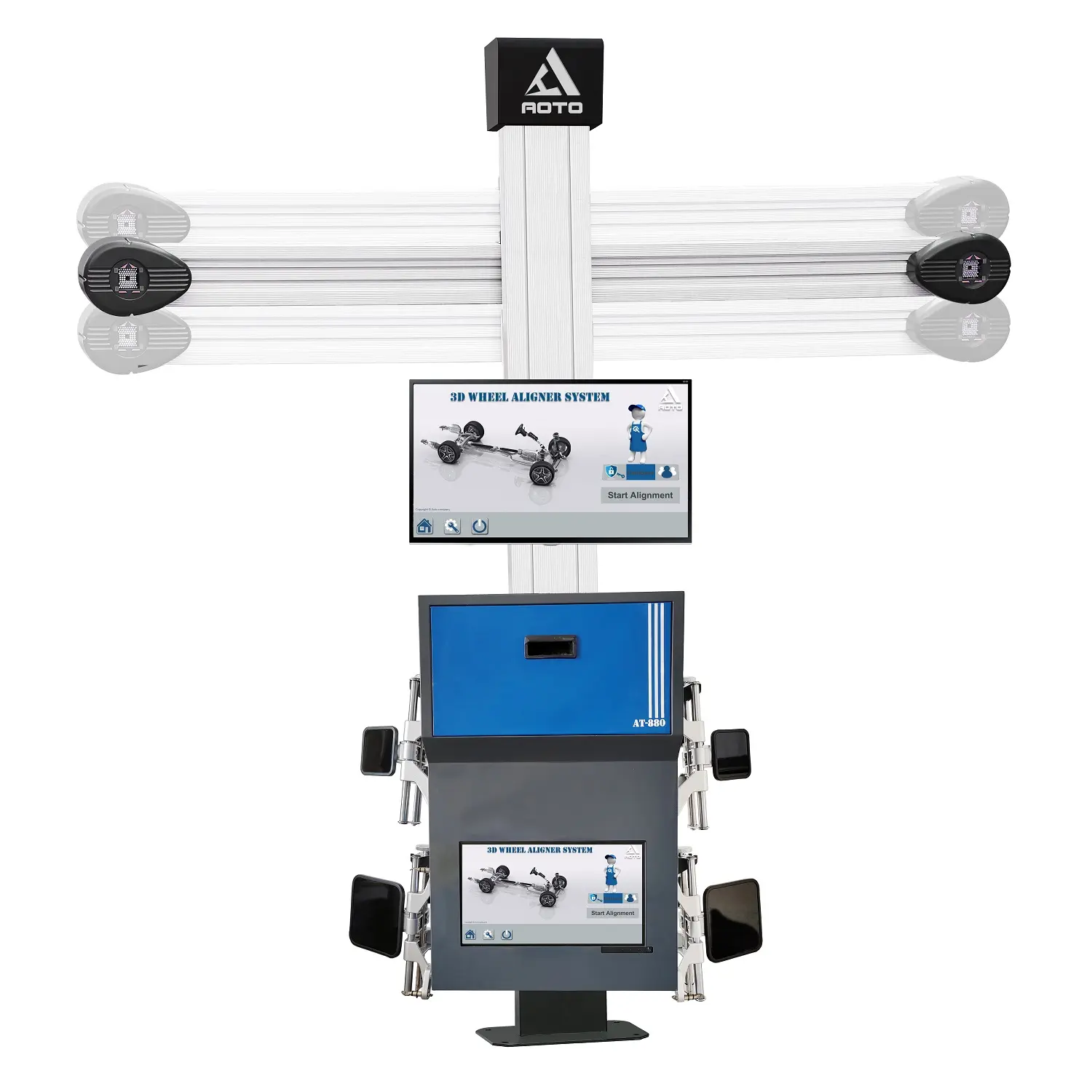 Equilibratrice per ruote della macchina di allineamento della fornitura di fabbrica machineAT-880