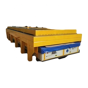 Proveedor Industrial AGV Robot SLAM Navegación Dual Vehículo Vinculado Carga pesada AGV Robot de manejo de vehículos guiado automatizado - Product Image 3