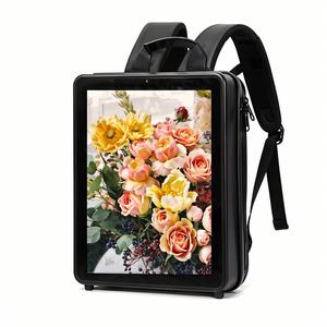 11,6/15/17/18.5/21.5/24/27/32 pulgadas <span class=keywords><strong>LCD</strong></span> mochila publicidad cartelera caminar pancartas mochila publicidad reproductor