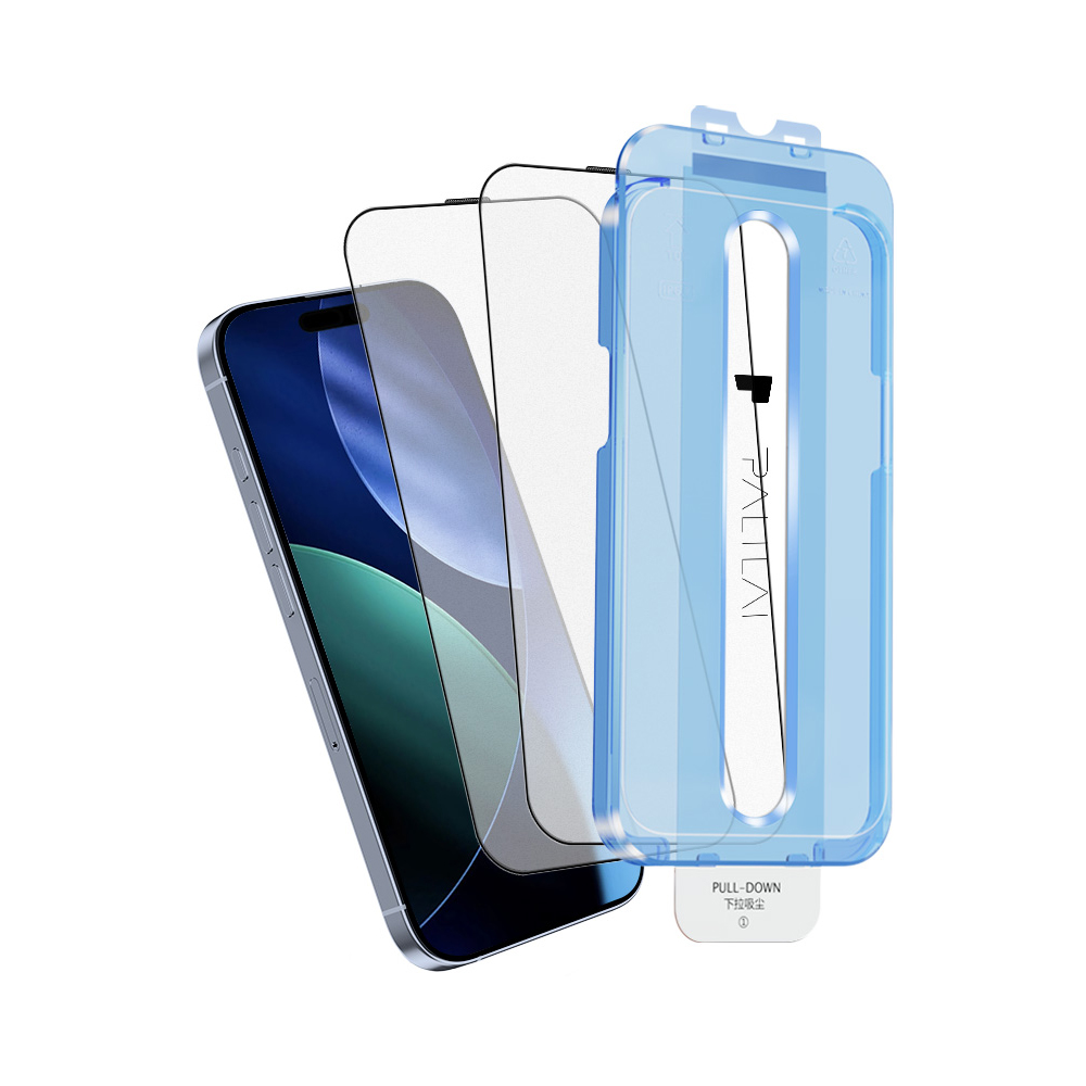 Clear Bubble-Free Matte Film 2 Pcs + Dust Removal Chamber