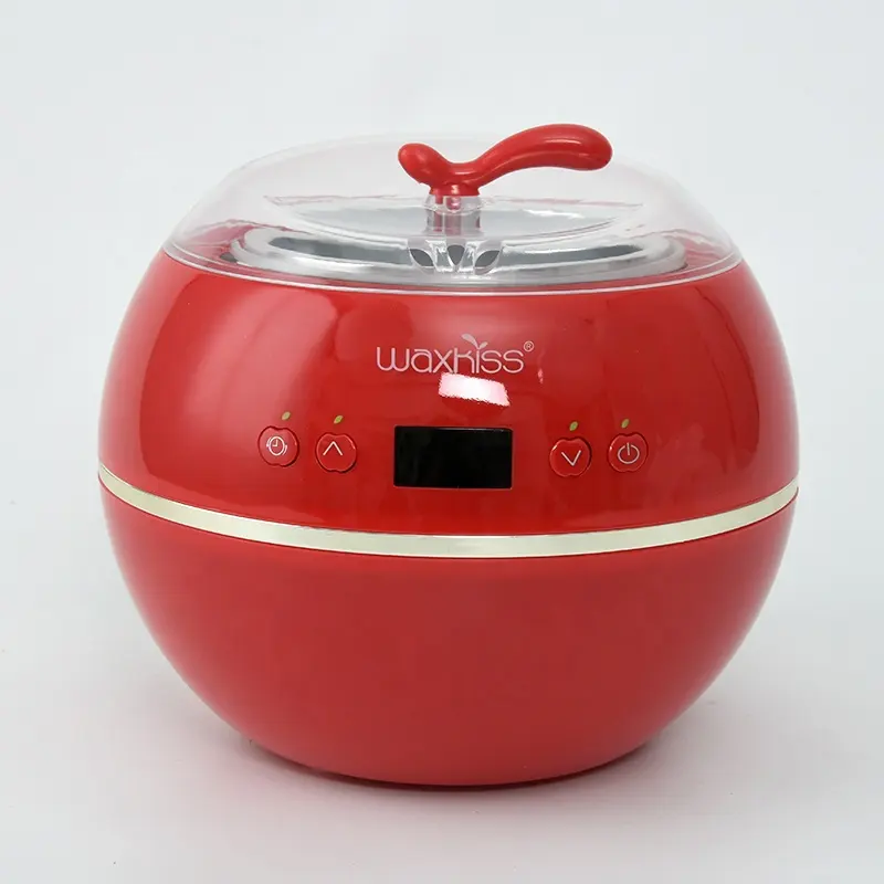 ¡EN STOCK! Venta caliente profesional Exclusivo calentador de cera en forma de manzana calentador de cera dura Kit de calentador de cera
