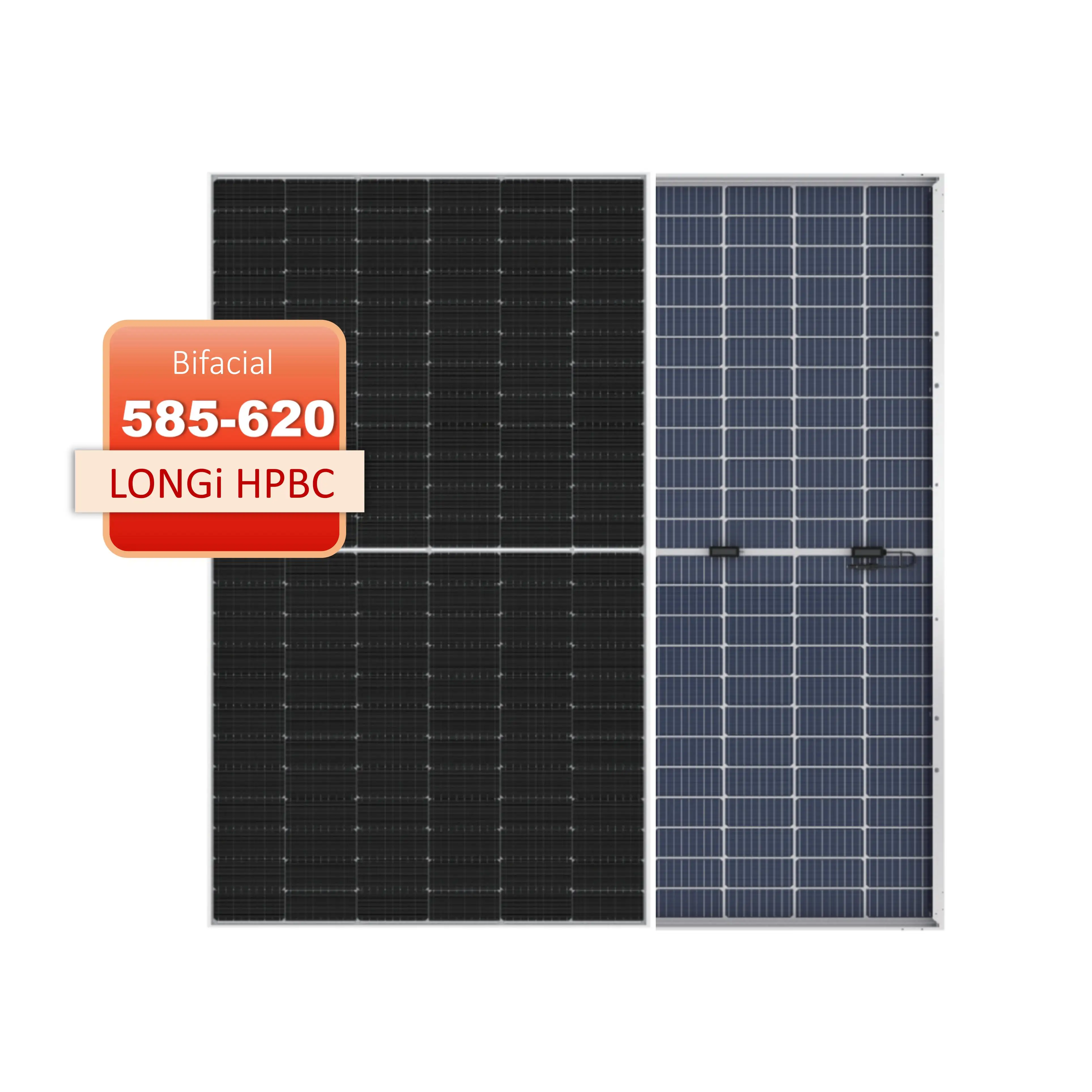 540-560W the best Longi hi-mo7 bifacial monocrystalline solar panel with HPBC Cell