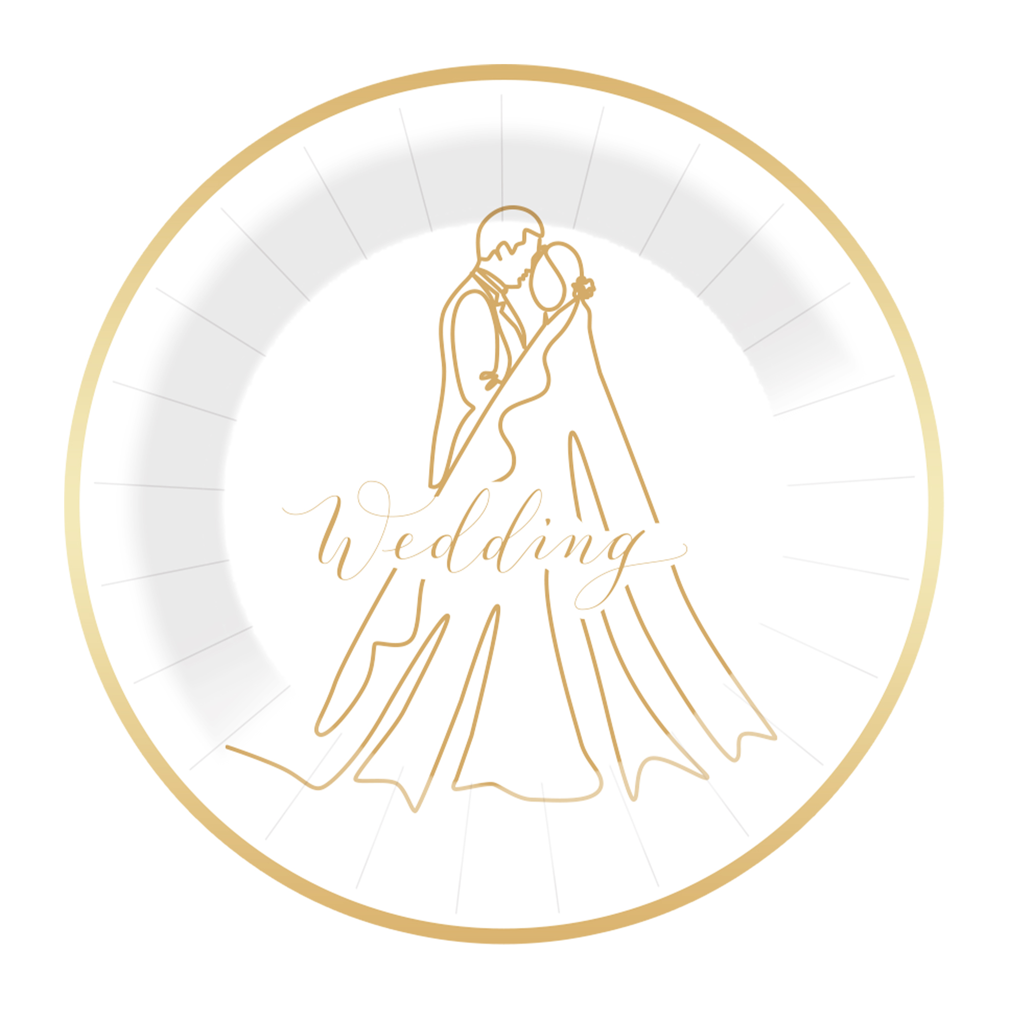 จานกระดาษขนาด 9 นิ้ว*8 ชิ้น