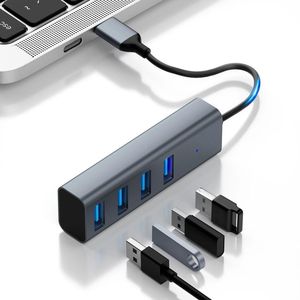 USB 3.0 4合1集线器坞站方便连接多种设备库存 - Product Image 1