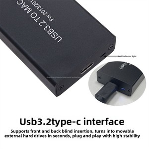 USB3.2 Solid State <strong>External</strong> Hard <strong>Drive</strong> Case for Apple MacBook Air/Pro 2013-2017 Laptop Accessory in Stock