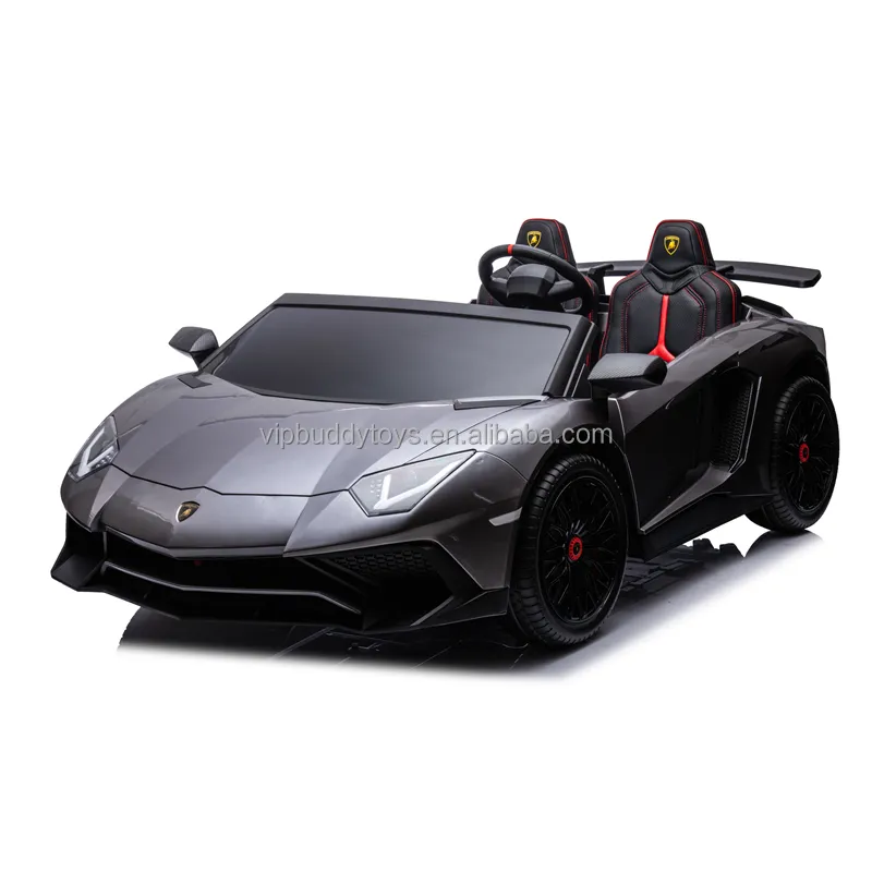 Brinquedos infantis, brinquedos infantis, bateria, grande, dois assentos, 24v, passeio em lamborghini, carro elétrico, para menino grande