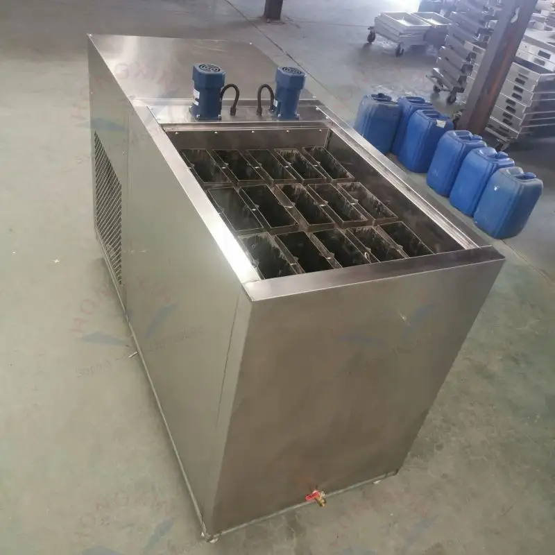 Hete Verkoop Grote Ijsmaker Machine Clear Block Ijsfabriek Machine/Pekeltank Blok Ijsmachine Prijs