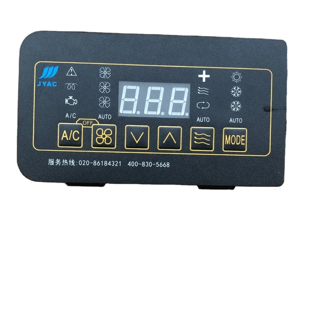 Sistema de resfriamento de ônibus JYKT-SK-7 painel de controle