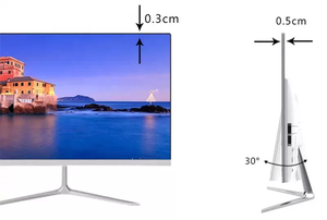 คอมพิวเตอร์ตั้งโต๊ะแบบ all-in-One ขนาด23.8นิ้ว PC แบบ all-in-one i3 i5 i7 SSD 4K เดสก์ท็อปพีซี All In-One - Product Image 3