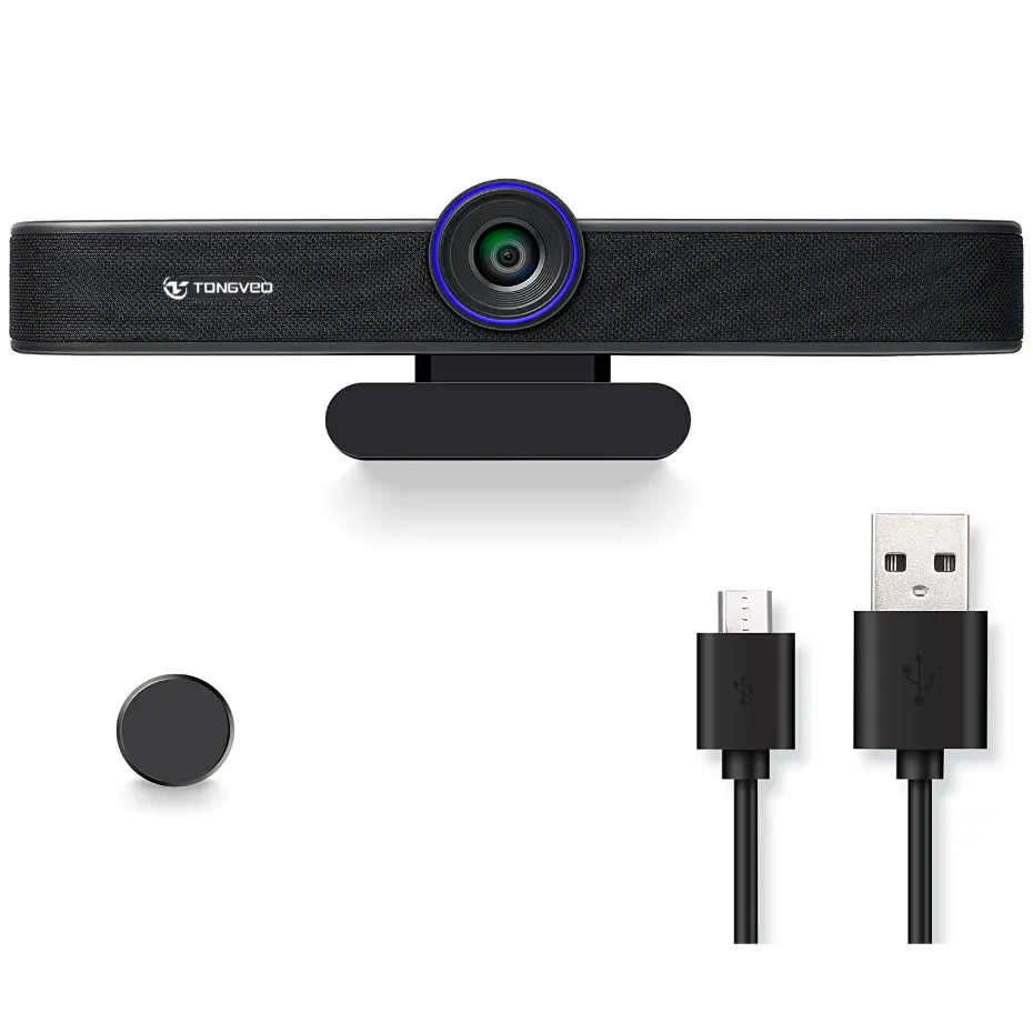 1080P 60fps 라이브 비디오 스트리밍 웹캠 노트북 카메라 PC 컴퓨터 웹캠 USB 회의 카메라 마이크