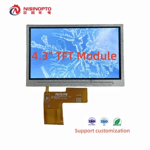 Supporto personalizzato da 4.3 pollici 480*272 MCU RGB interfaccia TFT Display Touch Screen LCD modulo CTP