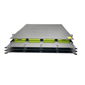 KEXINT-centro de datos de gran tamaño para habitación de ordenador, marco de distribución de fibra, 1U MPO MTP 144 Core OM5 ODF - Product Image 1