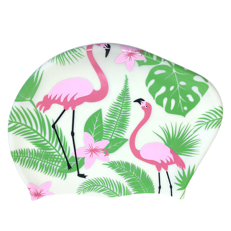 Flamingo with white background