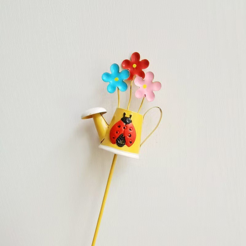 Petite bouilloire coccinelle jaune