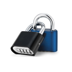 Safe Rectangle Security 4 Digit Number Combination Heavy Duty <strong>Bottom</strong> <strong>Code</strong> Padlock with Combination <strong>Code</strong> for Door - Product Image 6