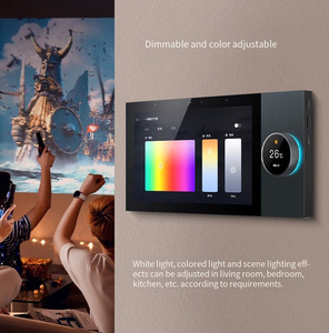 Glomarket Tuya Wifi 7 inç akıllı kontrol paneli çok fonksiyonlu WiFi ev arka plan müzik sistemi Tuya Zigbee ağ geçidi duvar Centr - Product Image 5