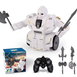 Interacción inteligente Control remoto Combate Robot Juguete Nuevo Smart 2,4g Multijugador Competición Lucha Batalla Kid Regalo Plástico - Product Image 6
