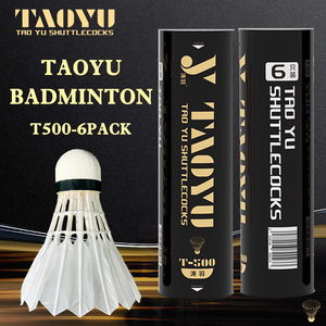 Natuurlijke veren sport <span class=keywords><strong>badminton</strong></span> shuttles - superlicht, duurzaam, training, hoge snelheid, stabiele vlucht, rechte veren 6 - Product Image 2