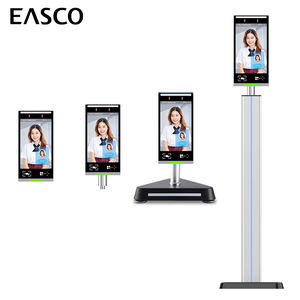 Sistem kontrol akses pintu mesin absensi wajah dinamis manufaktur pabrik sumber terpasang dinding 10 inci - Product Image 4