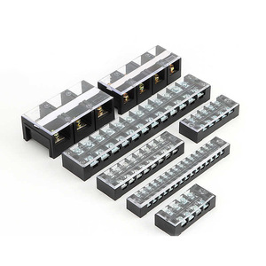 Bus Bar Power <strong>Distribution</strong> Block Fixed Wire 5P <strong>Dual</strong> Row Terminal Block - Product Image 2