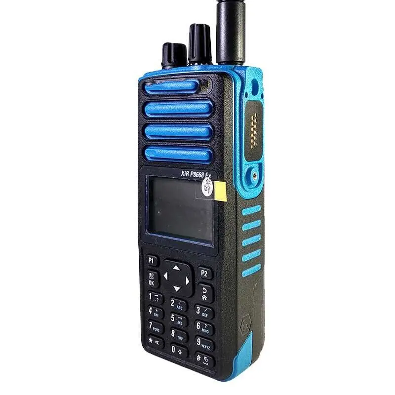 XIR P8668EX Radio portátil de dos vías marcas de radio walkie talkie DP4801EX para Motorola Superior walkie talkies a prueba de explosiones