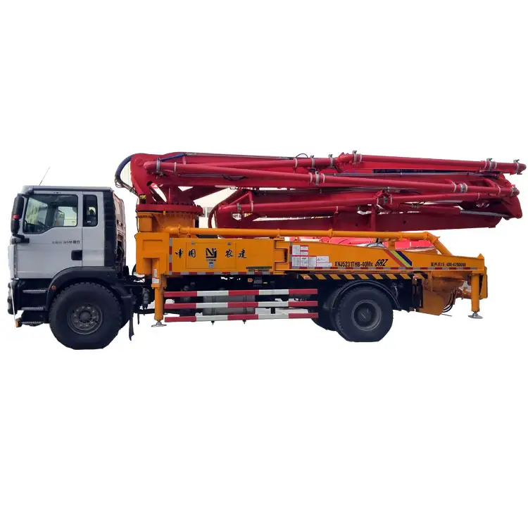 Shandeka Chassis 2300mmInner diameter/1600mmstroke 6-section Boom 6RZ 4*2 drive Concrete delivery pump truck