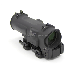 Bravo quang học cố định mục đích kép chiến thuật lăng kính quang học phạm vi 1-4x với phát hành nhanh chóng chiếu sáng màu đỏ 1-4x40 Kính thiên văn - Product Image 5