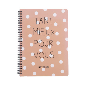 New Colorful A5 Formato Rilegato A Spirale Notebook Pianura di Carta Stampa Personalizzata Diario Di Moda Notebook Ufficiale Per Le Donne - Product Image 1