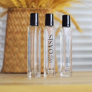 Wholesale <strong>2</strong> ml 3 ml 5 ml 2ml 3ml 5ml 10ml Mini Empty Clear Round Spray Bottle Refillable Glass <strong>Perfume</strong> - Product Image 1