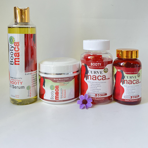 Women and Men Herbal <strong>Maca</strong> Root Extract Fast and Save Booty Curve Bigger Butt Cream Oil for Black Natural Set Daily 3 Years - Product Image 1