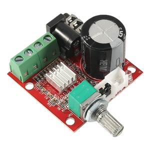 PAM8610 Mini Stereo <strong>Amplifier</strong> AMP Audio Digital <strong>Amplifier</strong> Board Module 10W+10W <strong>2</strong> Channel <strong>Amplifier</strong> Class-D 12V DC Pam8610 Board - Product Image 1
