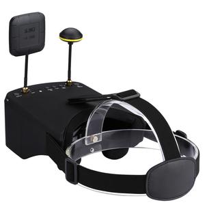 Gafas FPV 800D 5 pulgadas 40ch 5,8 GHz con DVR incorporado y diseño de monitor dividido - Product Image 4