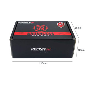 Surpass Hobby V2 Überschall 50A Sensor less Brush less ESC für schnelle Funks teuerung Rakete-RC Traxxas RC Truck RC Car 7,4 V Spannung - Product Image 6