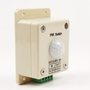 GL-SWTH10001 DC 12V 24V 8A PIR sensore di movimento interruttore a infrarossi rilevatore di luce modulo per interno sensore di movimento Controller - Product Image 1