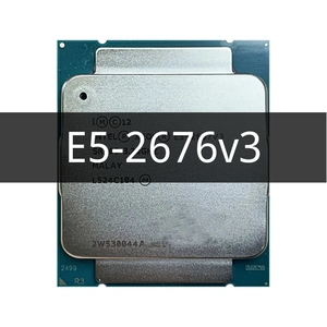 E5 2676 V3ดีใช้สำหรับ Xeon CPU 2.4 GHz 12 Core 24เกลียว LGA2011-3 E5ประมวลผลคอมพิวเตอร์ V3 - Product Image 1