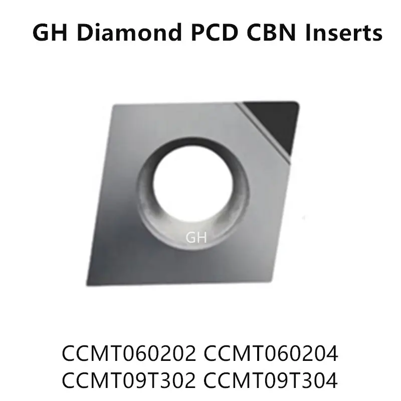 Promozione delle vendite CNC Diamond pbn punta utensile da taglio CCGT060204 CCGW CCMT CCMW CCMW PCD CBN inserto per tornitura