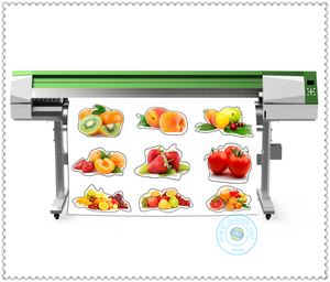 Double Head Print and Cut <strong>Plotter</strong> 3080mm 10' A3 1.3m 1.6m 1.8m Large Format Eco Solvent Printer and Cutter - Product Image 3