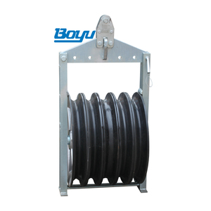 <strong>Stringing</strong> Equipment Accessories <strong>Single</strong> Conductor Pulleys <strong>Block</strong> and Tackle Pulley - Product Image 5