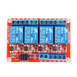 12V 4 Channel <strong>Relay</strong> <strong>Module</strong> High Low Level Trigger with Optocoupler <strong>Relay</strong> <strong>Output</strong> 4 Way <strong>Relay</strong> <strong>Module</strong>