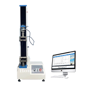 Hong Jin singola colonna Computer automatico di gomma elettronica universale materiale di prova di trazione macchina Tester di resistenza alla trazione - Product Image 2