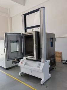 Máquina de prueba de resistencia a la tracción de alta y baja temperatura Máquina de prueba de tracción universal con precio de cámara ambiental - Product Image 2