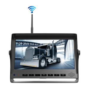 Sistema de marcha atrás inalámbrico para camión, cámara de visión nocturna impermeable con Monitor de 7 pulgadas para vehículo, autobús - Product Image 4