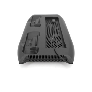 SYY 2 in1コンソール冷却ファンCDストレージベースUSBハブコントローラーXboxOneX充電器ゲームアクセサリー用充電スタンド - Product Image 3