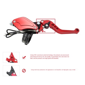 CNC 22Mm Thủy Lực Đĩa Phanh Bơm Xe Máy Không Thấm Nước Chuyển Đổi Phanh Bơm-Bên Trái Phía Trên Thủy Lực Xe Máy Phanh Đòn bẩy - Product Image 3