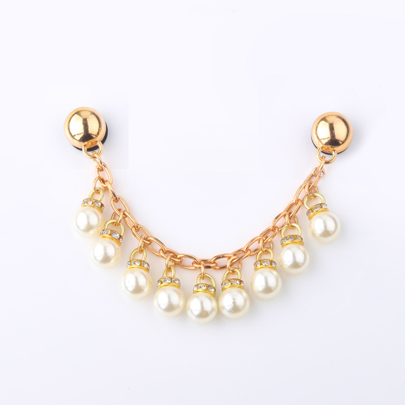 Chaîne pendentif perle